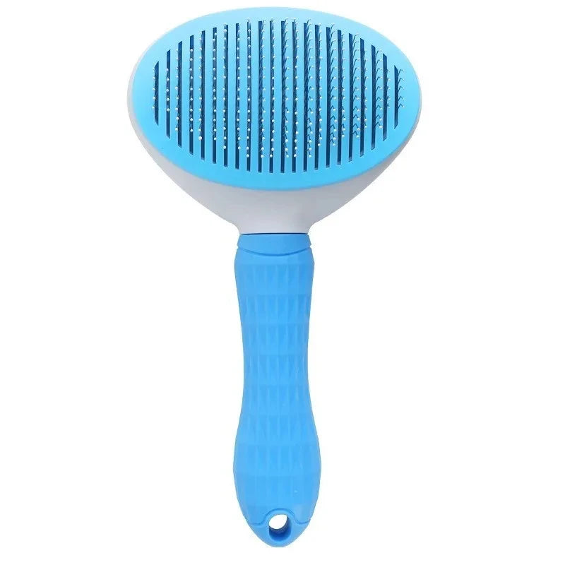 Eco-Friendly Self-Cleaning Pet Dematting Comb for Dogs & Cats
