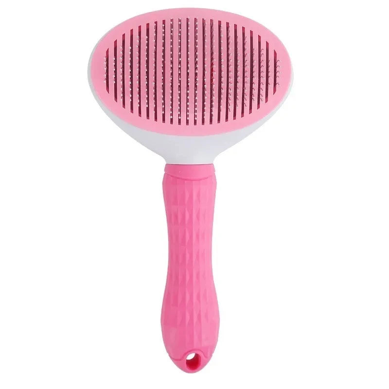 Eco-Friendly Self-Cleaning Pet Dematting Comb for Dogs & Cats