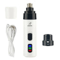 Eco-Friendly USB Rechargeable Pet Nail Grinder for Dogs & Cats