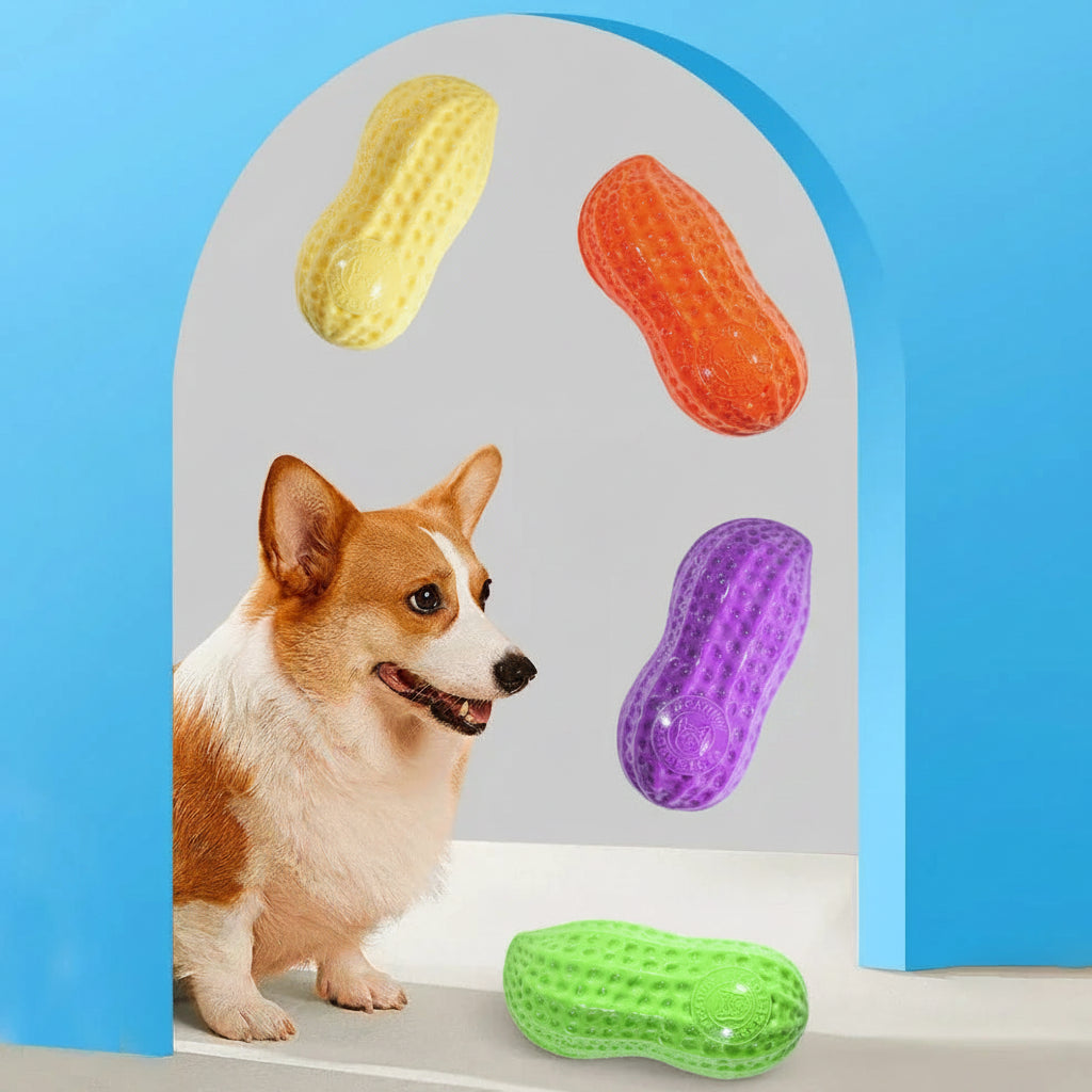 Eco-Friendly Natural Rubber Chew & Teeth Cleaning Toy for Dogs & Cats